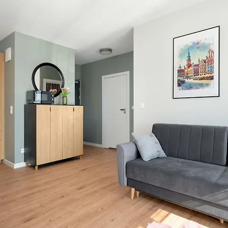 Daire Bright Bulgarska With Parking Near Enea Stadium By Renters *